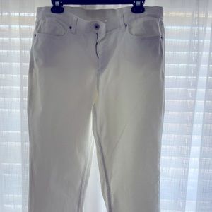 White Jean Pant